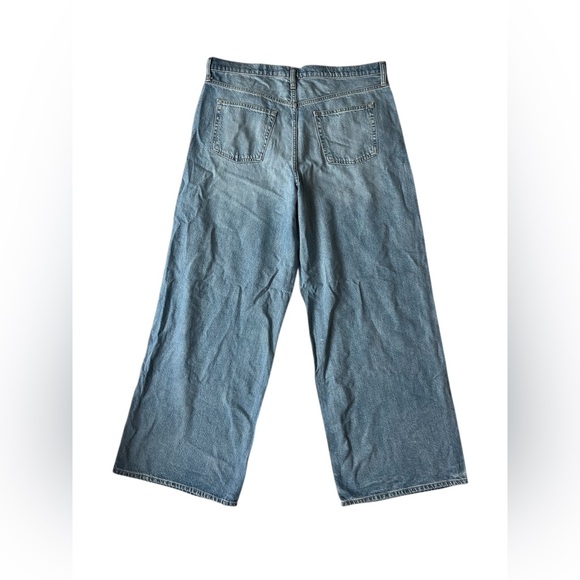 NWT GAP BAGGY MID RISE JEANS 34 / 18T WOMENS - Picture 2 of 9